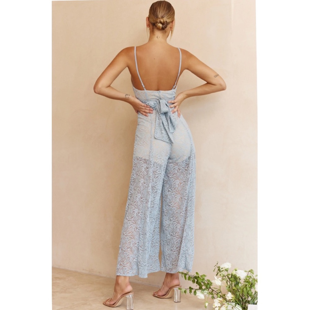 Hello Molly | Crochet Jumpsuit - Picture 6 of 10